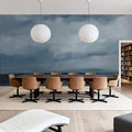 Evening Beach Mural Wallpaper - Neutral Tone - room preview 06