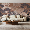 Overleaf Woodland, Fudge Mural Wallpaper - room preview 06
