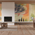 Fresh Picked Blueberries Mural Wallpaper - room preview 06