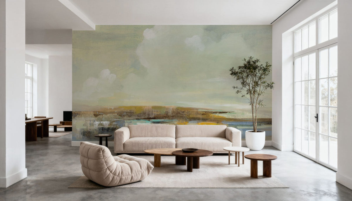 Low Horizon Mural Wallpaper - room preview 06