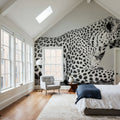 Regal Leopard Mural Wallpaper - room preview 06