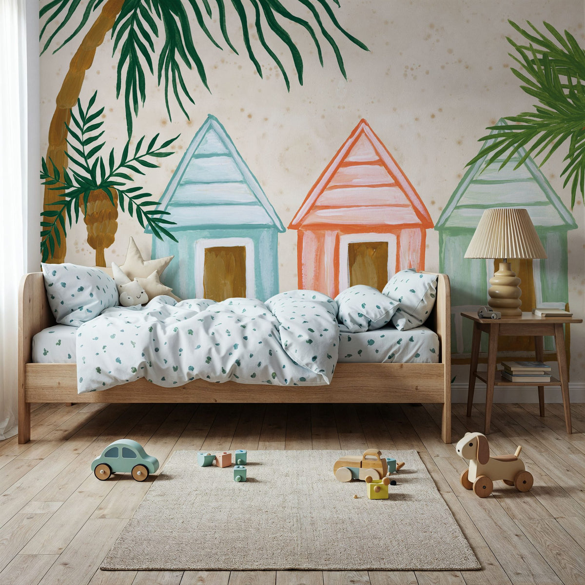 Beach Day V Mural Wallpaper - room preview 06