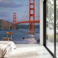 Bay Area Icon Mural Wallpaper - room preview 06