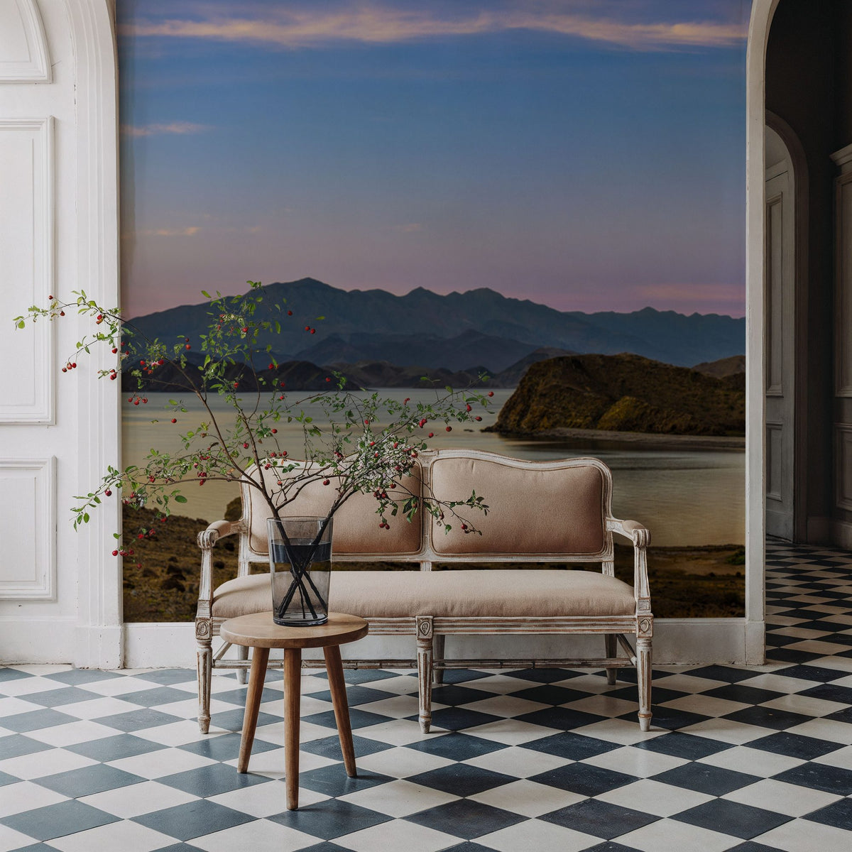 Baja Coastline Mural Wallpaper - room preview 06