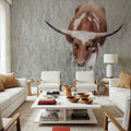 Rainy Pasture II Mural Wallpaper - room preview 06