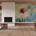 Floral Extravaganza Mural Wallpaper - room preview 06