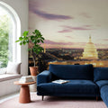 Illuminated Dome Sunset Mural Wallpaper - room preview 06