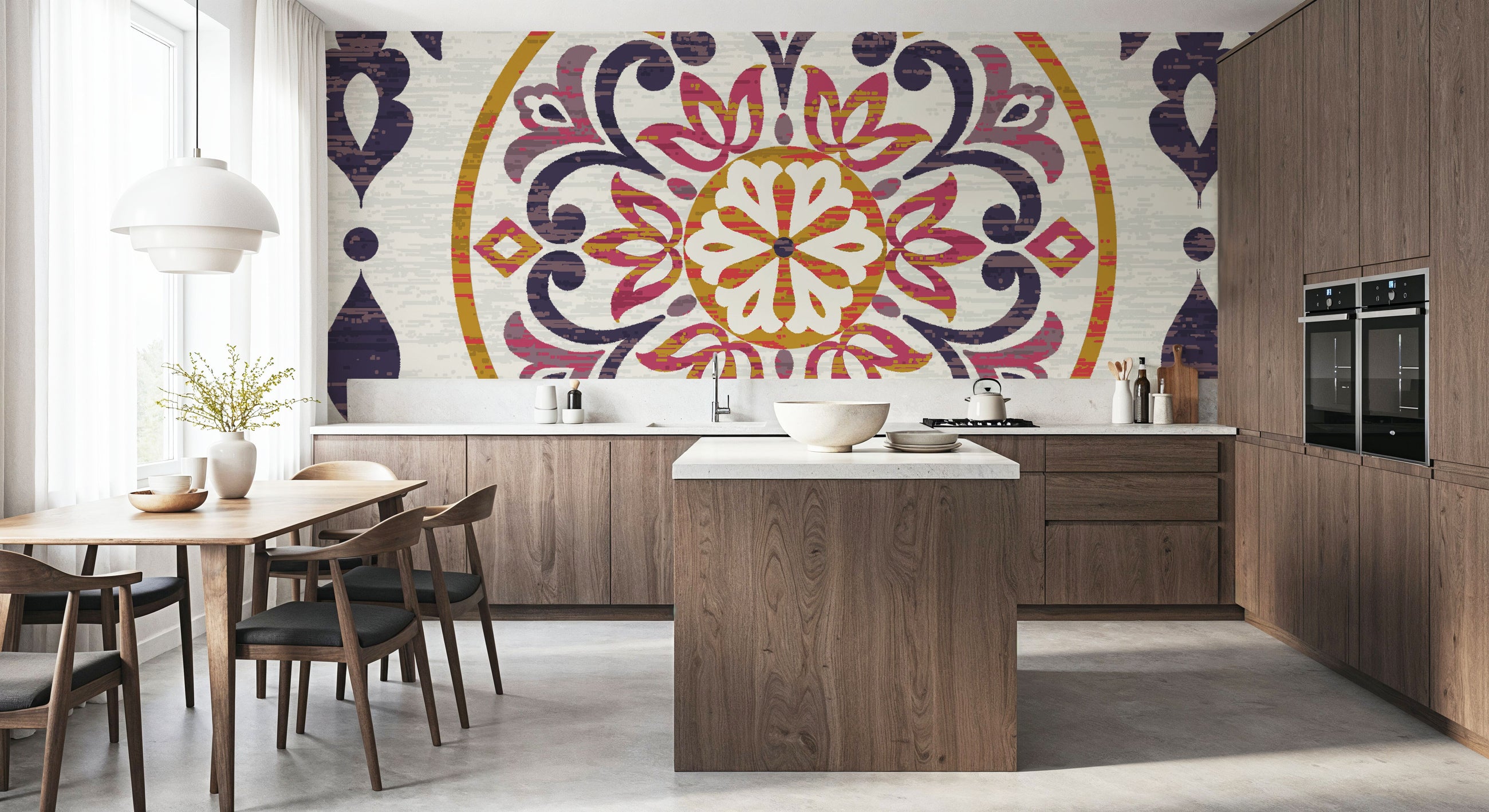 Arista Square II Mural Wallpaper