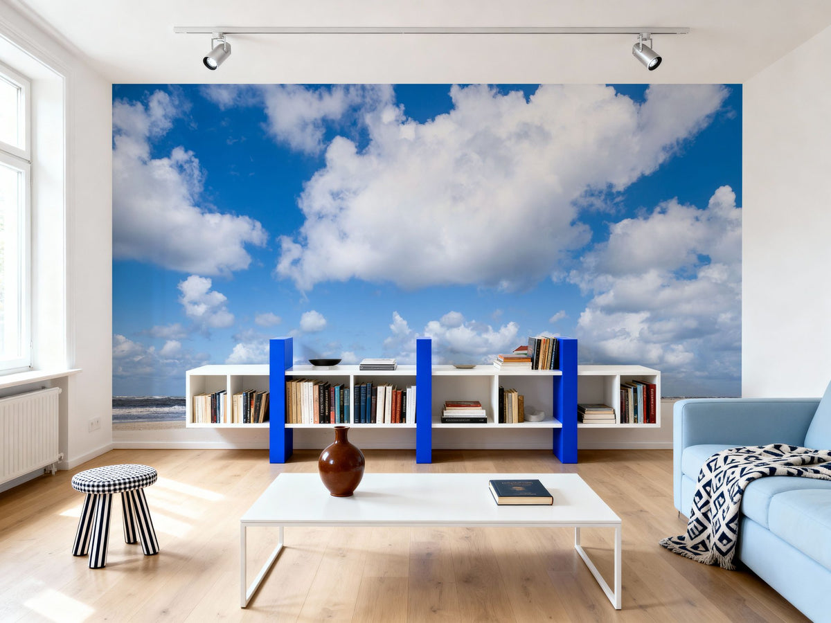 Beach House Mural Wallpaper - room preview 06