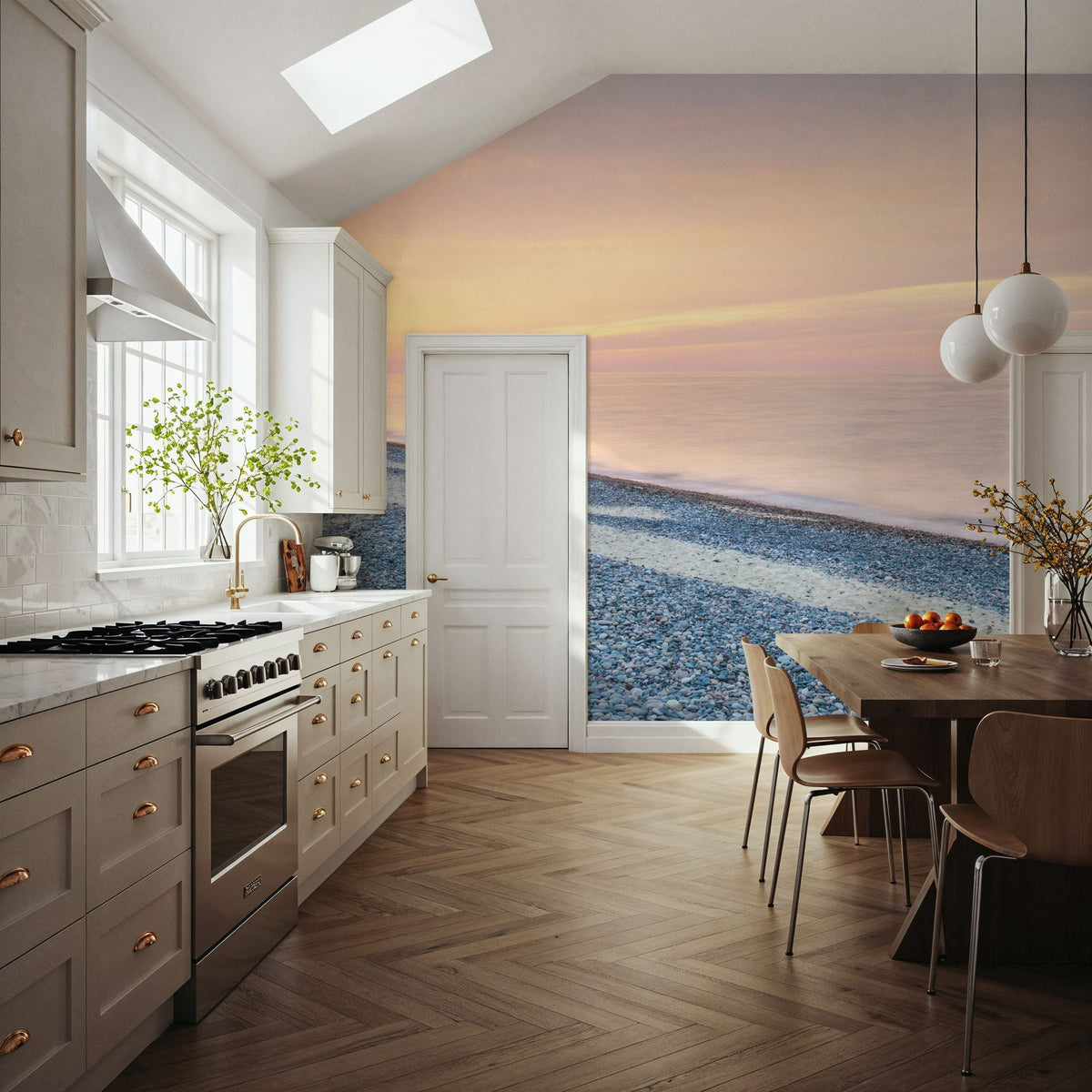 Lake Superior Beach III Mural Wallpaper - room preview 06