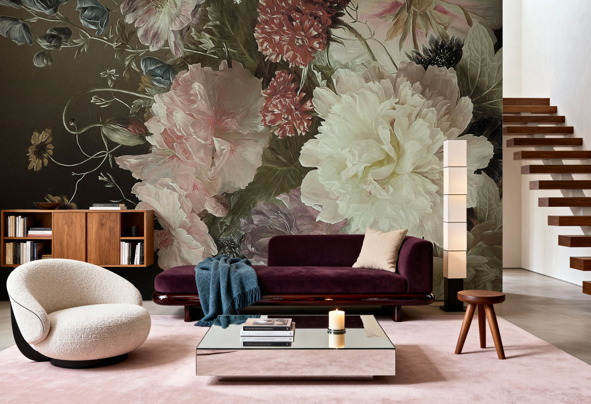 Flowering Mural Wallpaper - room preview 06