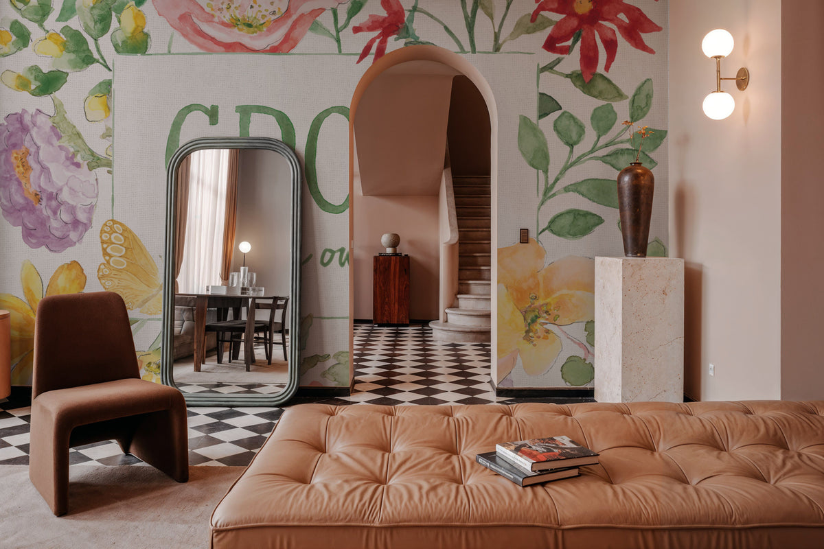 Soft Meadow XI Mural Wallpaper - room preview 06