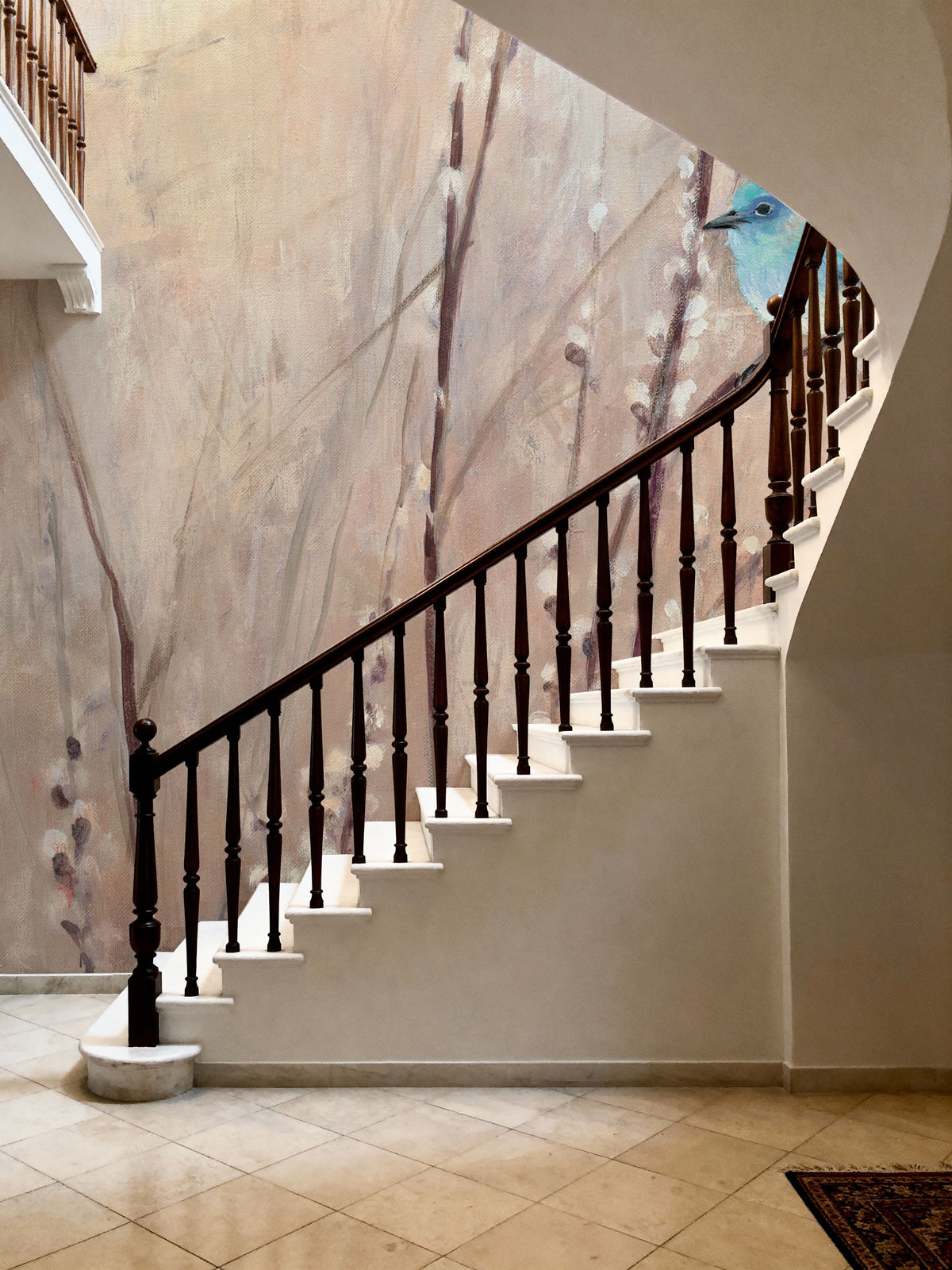 Pretty Birds Mural Wallpaper - room preview 06