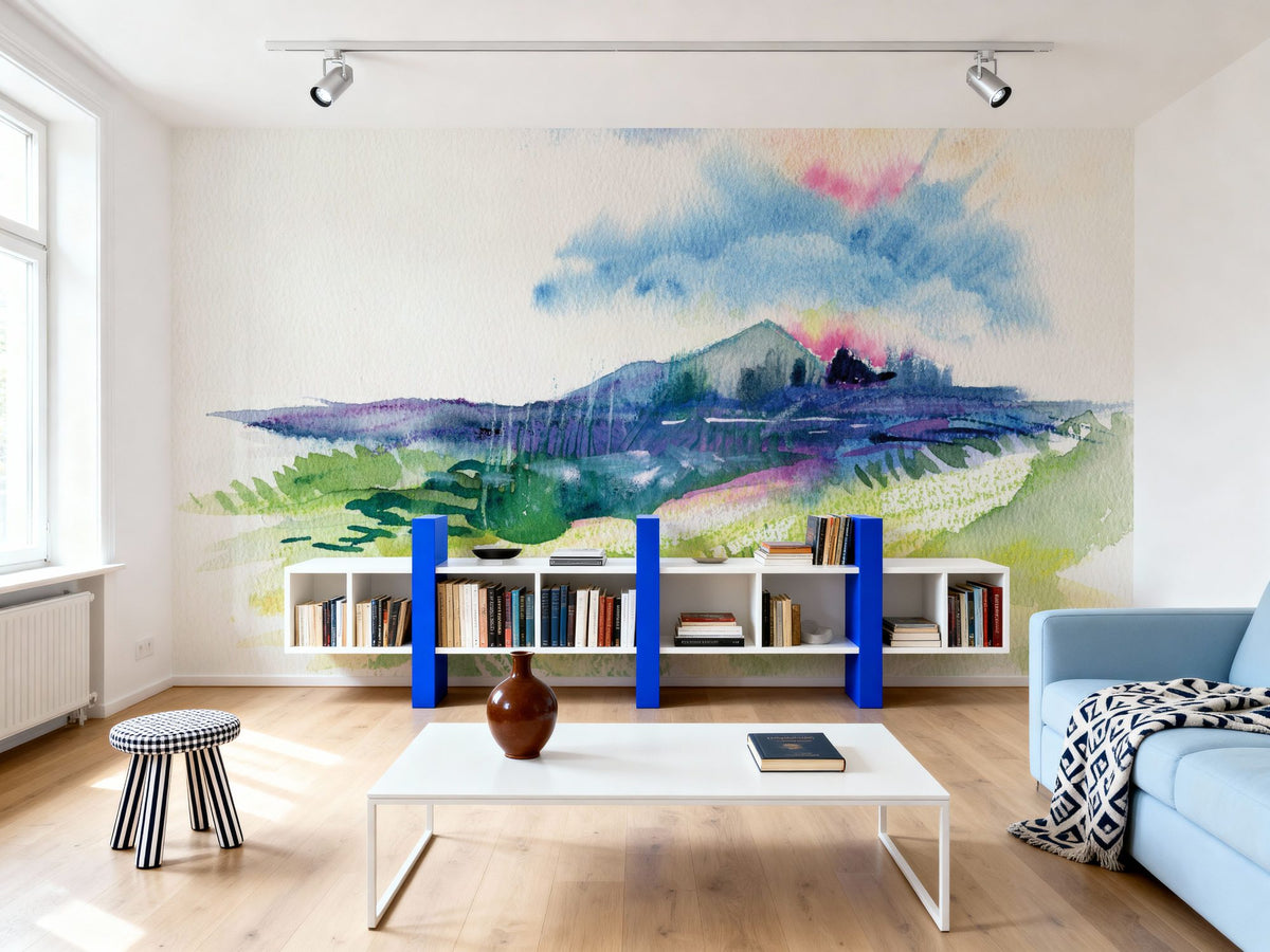 Mountains Majesty Mural Wallpaper - room preview 06
