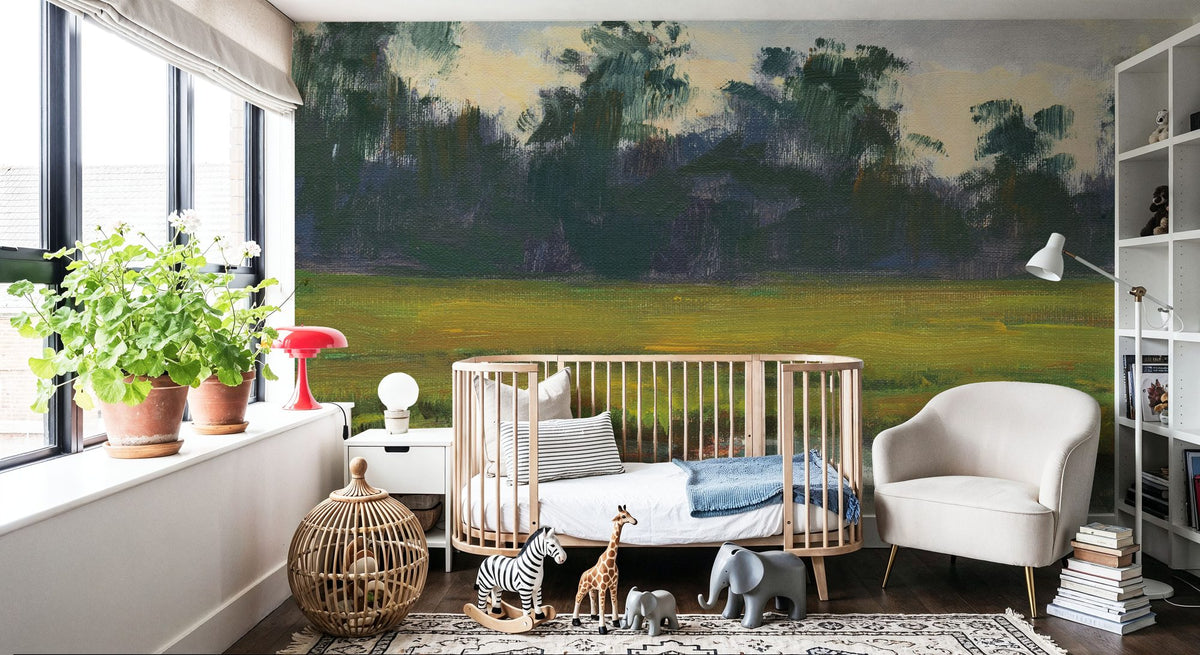 Clouds Over the Cove Mural Wallpaper - room preview 06
