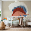 Surfing Stegosaurus Mural Wallpaper - room preview 06