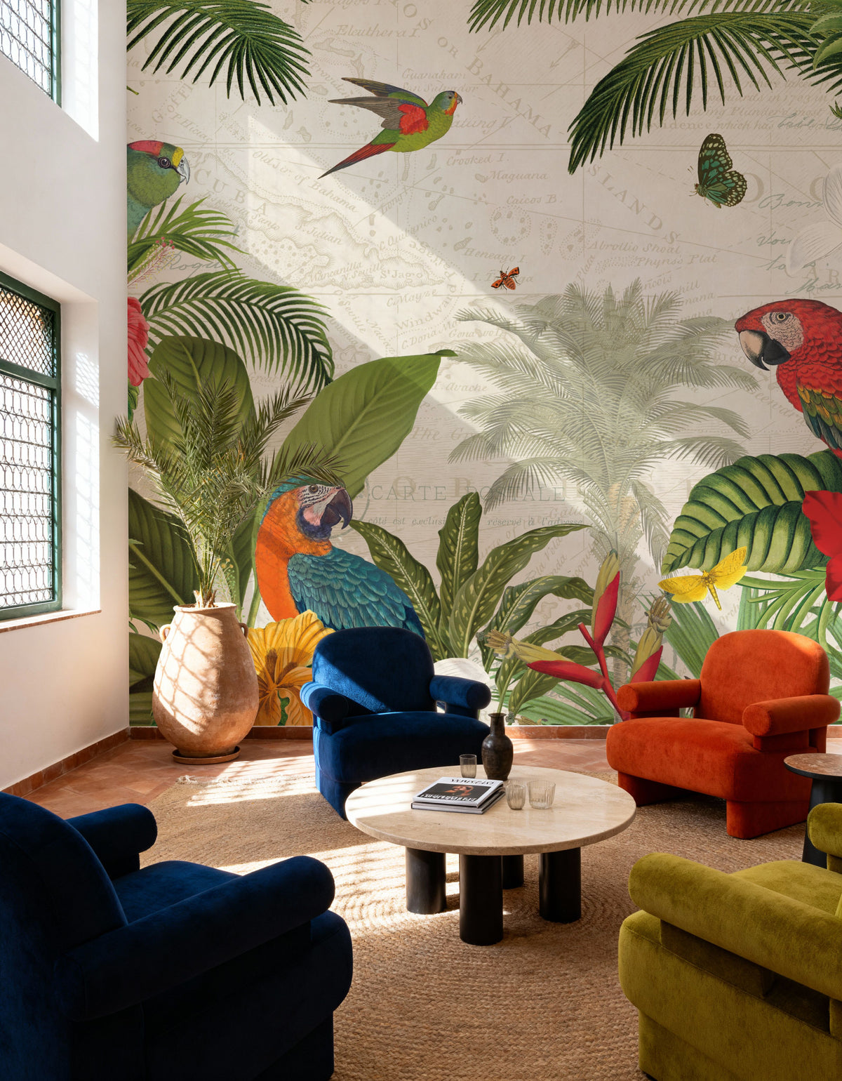 Parrot Paradise I Mural Wallpaper - room preview 06