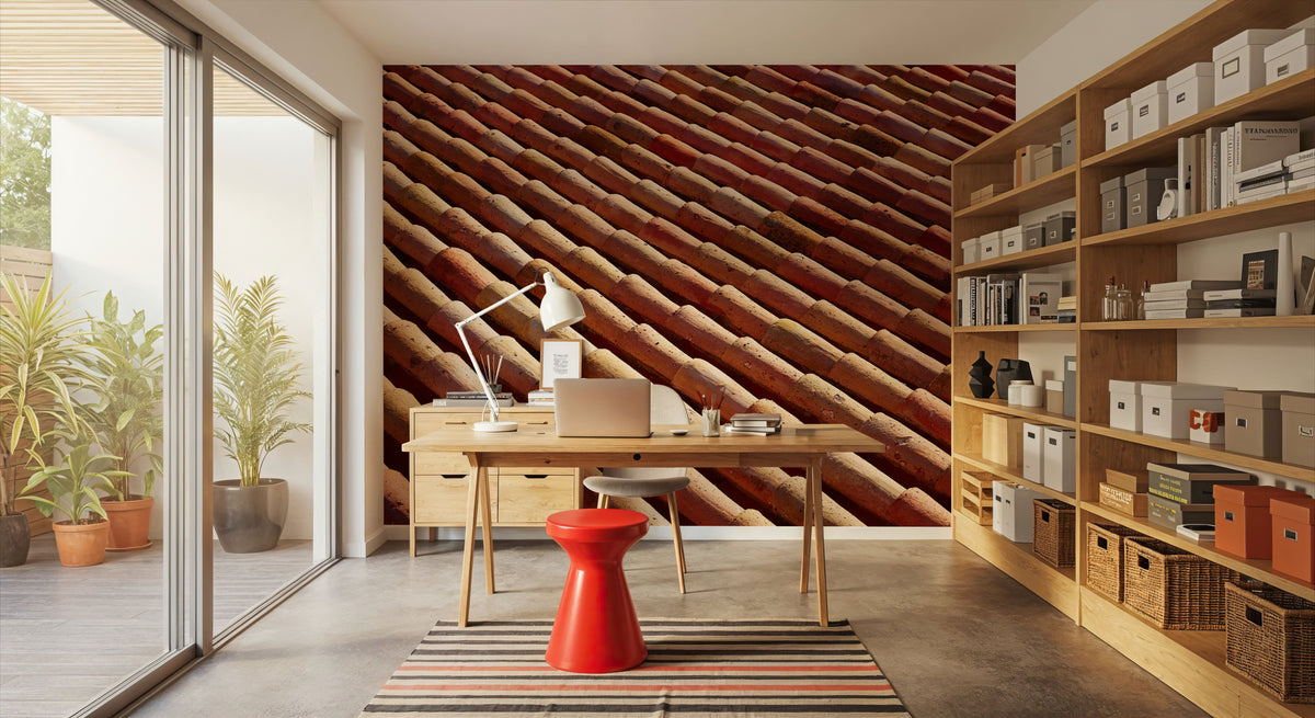 Arabic Roof Pattern Mural Wallpaper - room preview 06