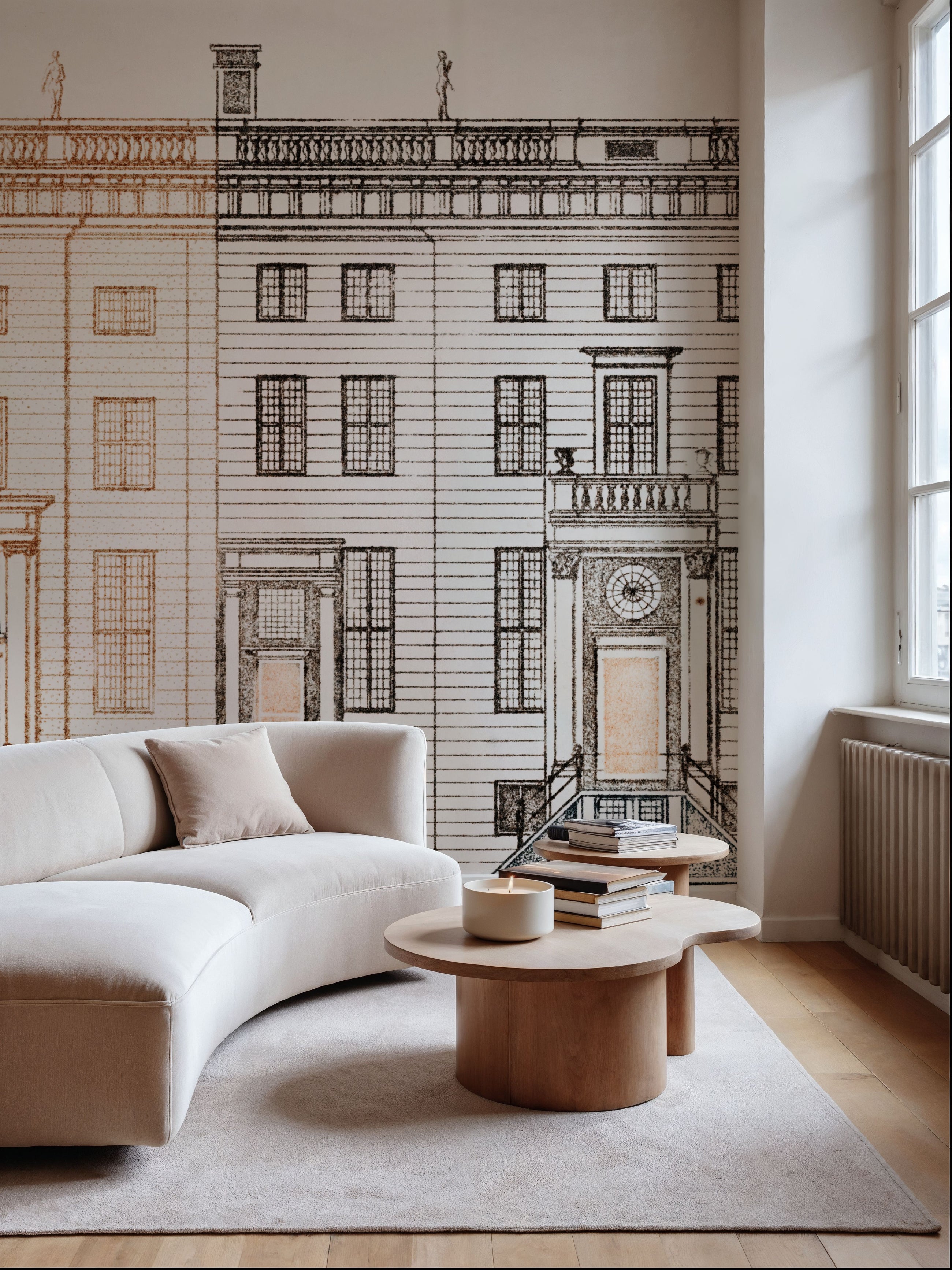 Amsterdam Canal Houses I Mural Wallpaper