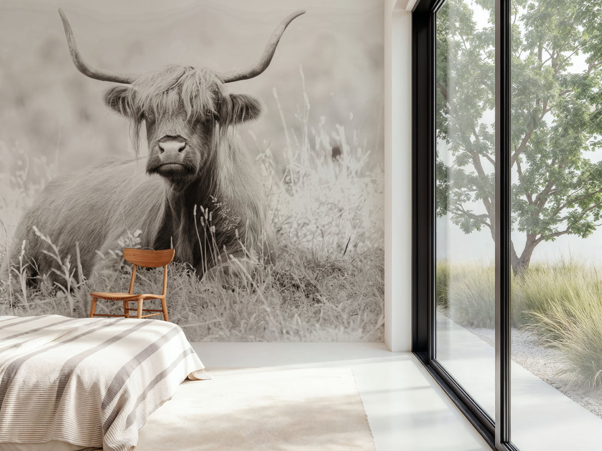 Meadow Guardian I Mural Wallpaper - room preview 06
