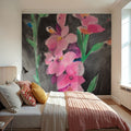 Midnight Blooms II Mural Wallpaper - room preview 06