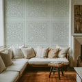 Mission Cement Tiles, Sand Mural Wallpaper - room preview 06