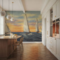 Greetings From the Sea Mural Wallpaper - room preview 06