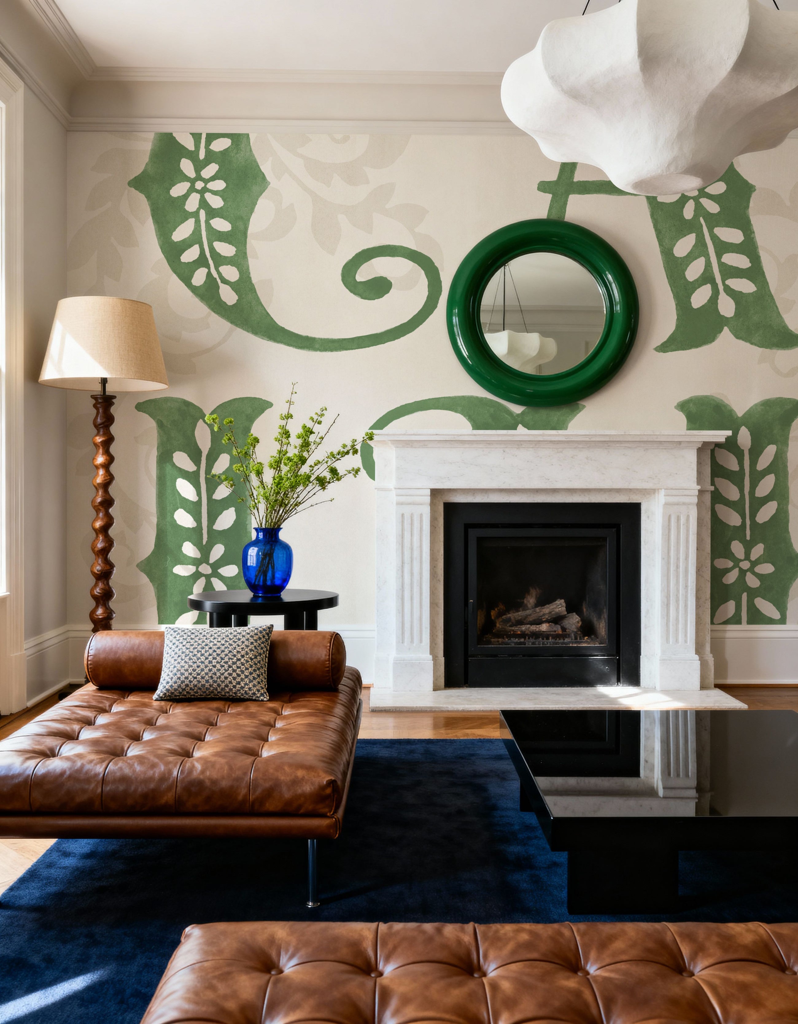 Decorative Holiday V Mural Wallpaper