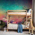 Over the Rainbow Mural Wallpaper - room preview 06