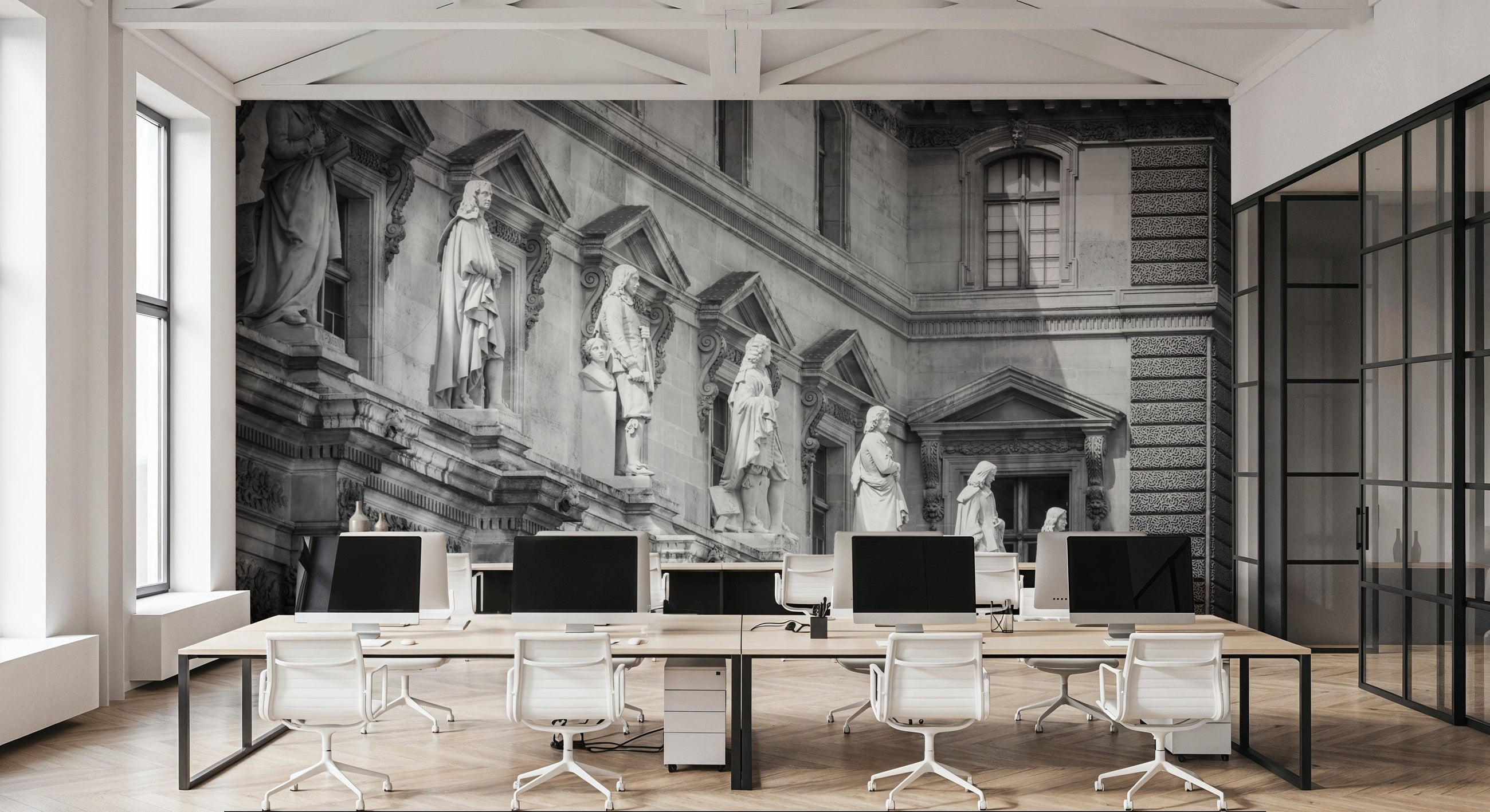 Paris Architecture II Mural Wallpaper