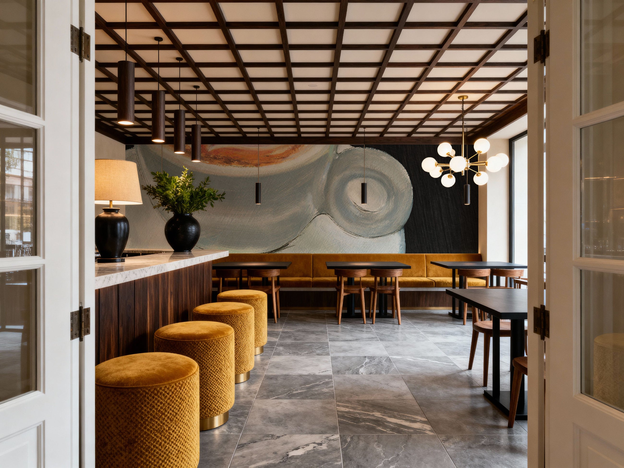 Dark Roast II Mural Wallpaper