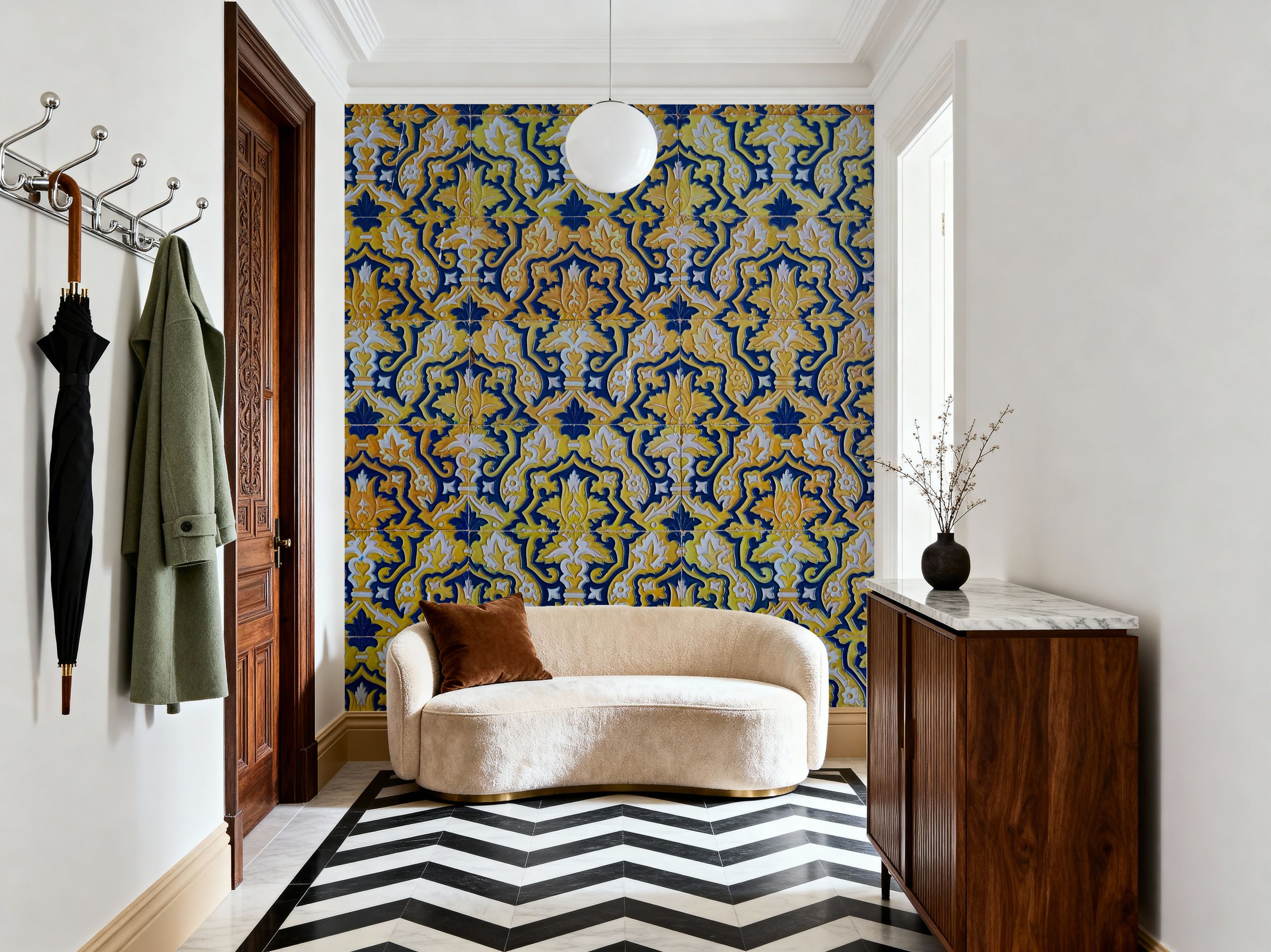 Andalucian Tiles Mural Wallpaper