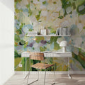Hydrangea Joy Mural Wallpaper - room preview 06