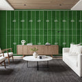 Gridiron Mural Wallpaper - room preview 06