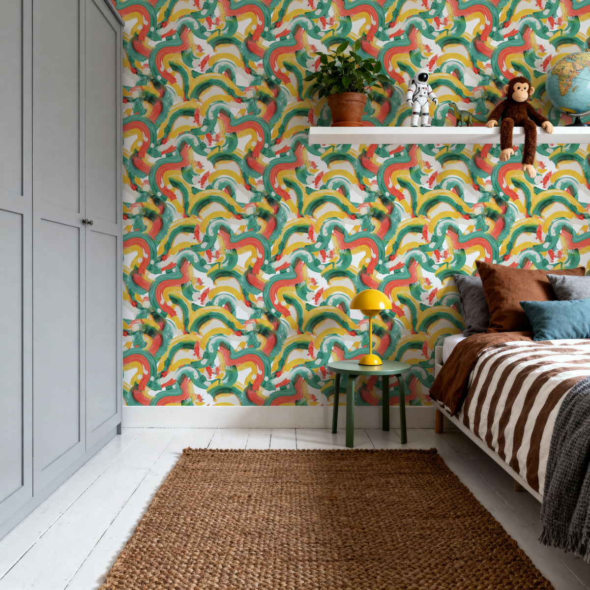 Winding Road Mural Wallpaper - room preview 06