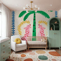 Pink Leopards Mural Wallpaper - room preview 06