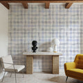 Checkered Watercolor, Stone Mural Wallpaper - room preview 06
