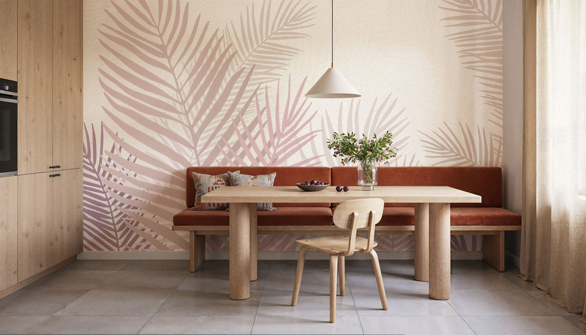 Olive Art Mural Wallpaper - room preview 06