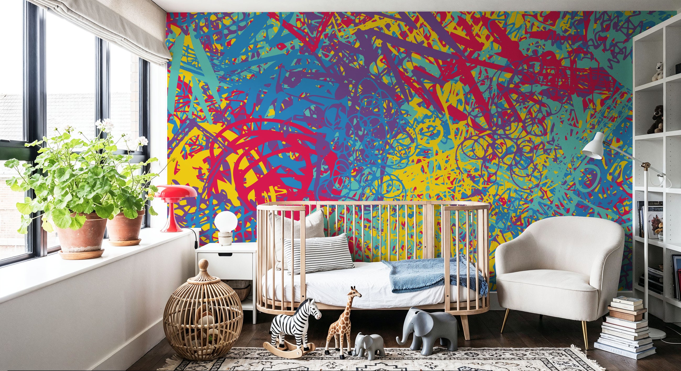 Festival of Love Mural Wallpaper