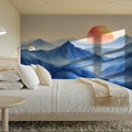 Summit Sunset Mural Wallpaper - room preview 06