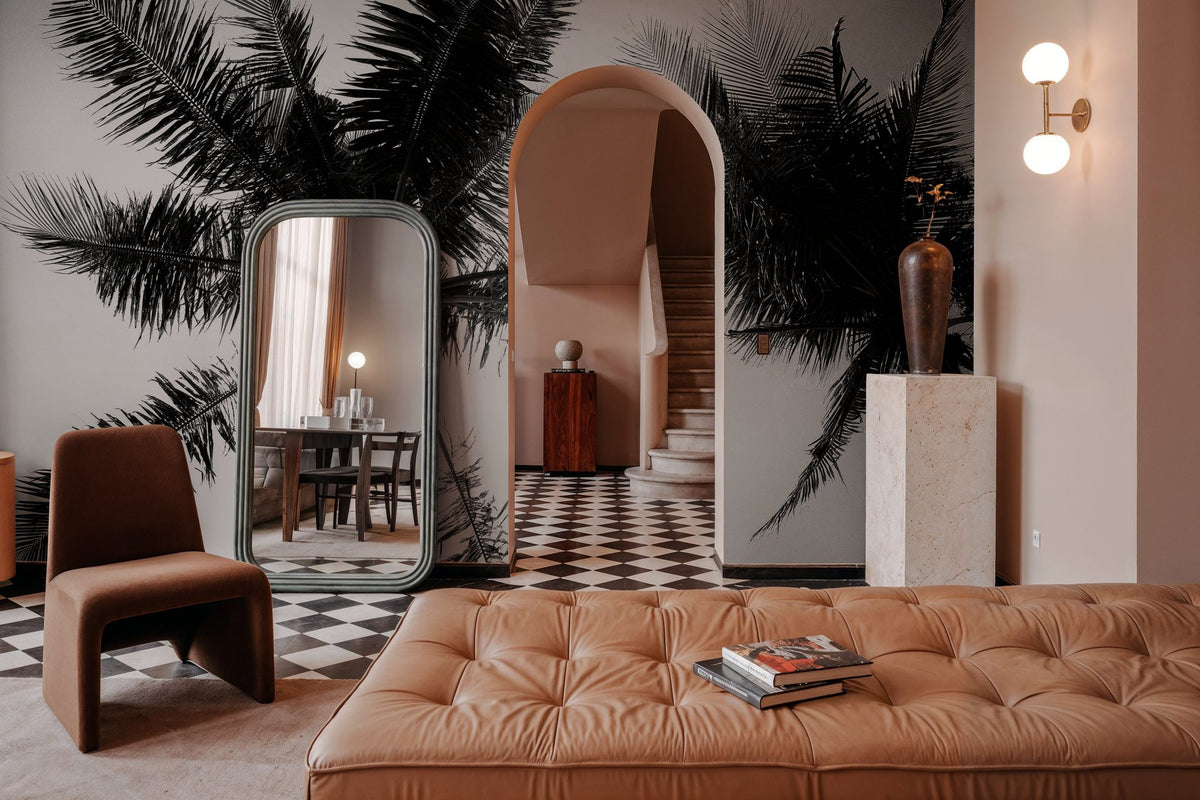 Palm Tree Looking Up II Mural Wallpaper - room preview 06