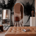 Palm Tree Looking Up II Mural Wallpaper - room preview 06