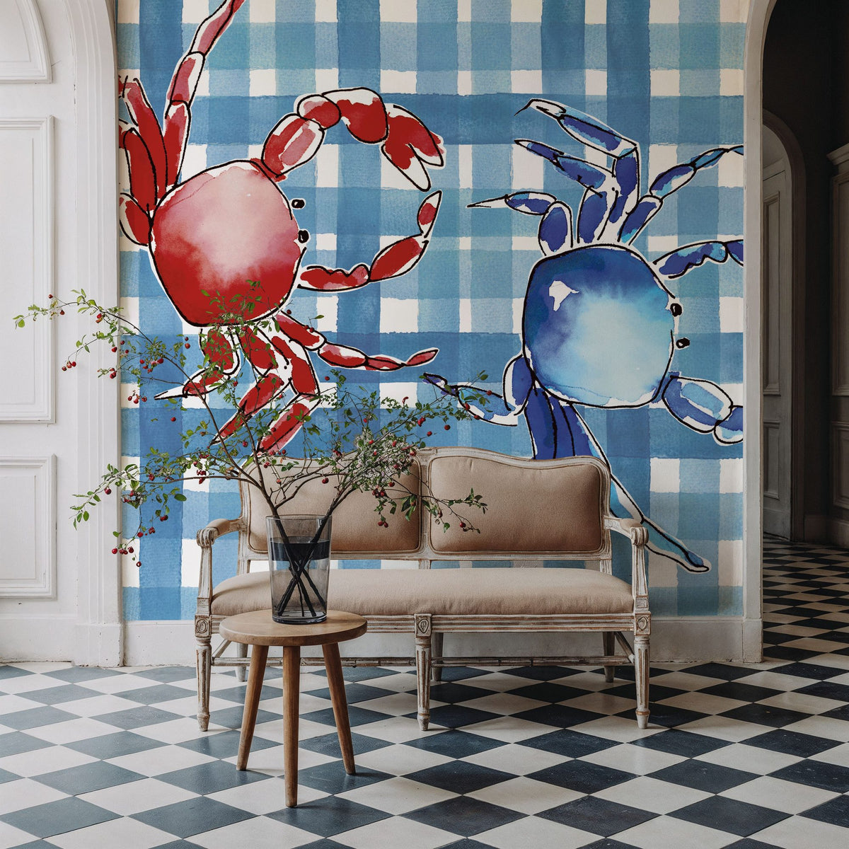 Coastal Cuisine II Mural Wallpaper - room preview 06