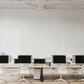 Medallion Trellis, Stone Mural Wallpaper - room preview 06
