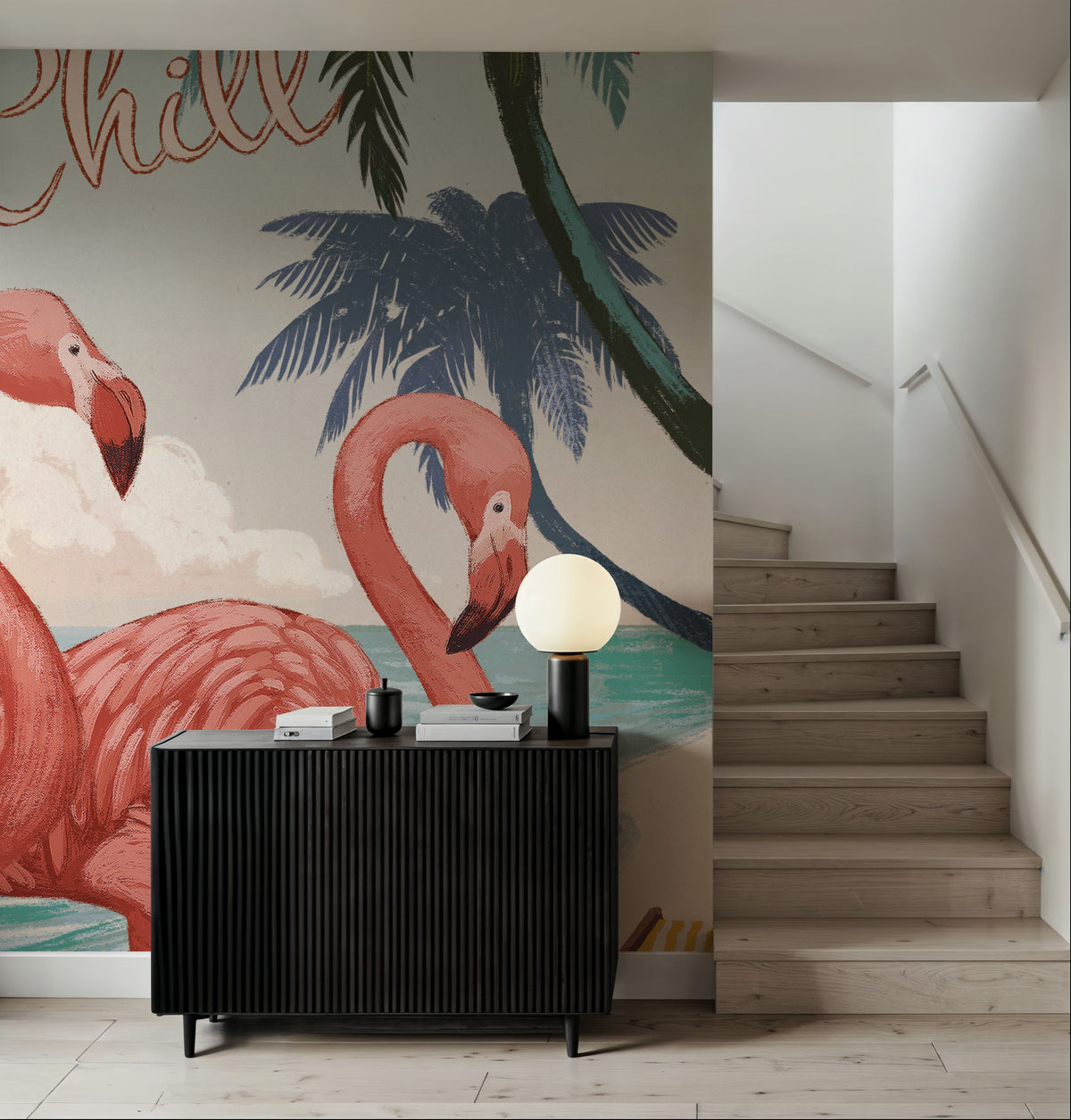 Welcome to Paradise III Mural Wallpaper - room preview 06
