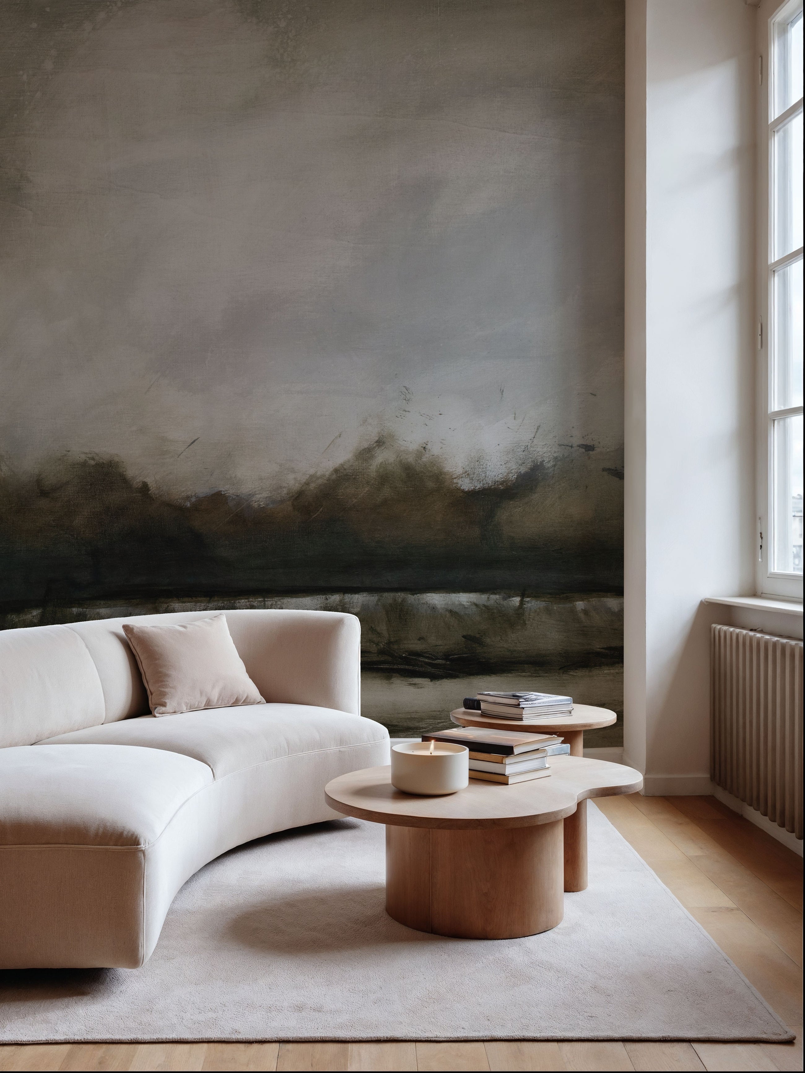 Along the Canal Mural Wallpaper