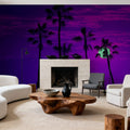 Manhattan Beach Sunset Mural Wallpaper - room preview 06
