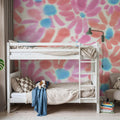 August Blossoms, Pink Mural Wallpaper - room preview 06