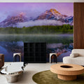 Wedge Pond Clouds Mural Wallpaper - room preview 06