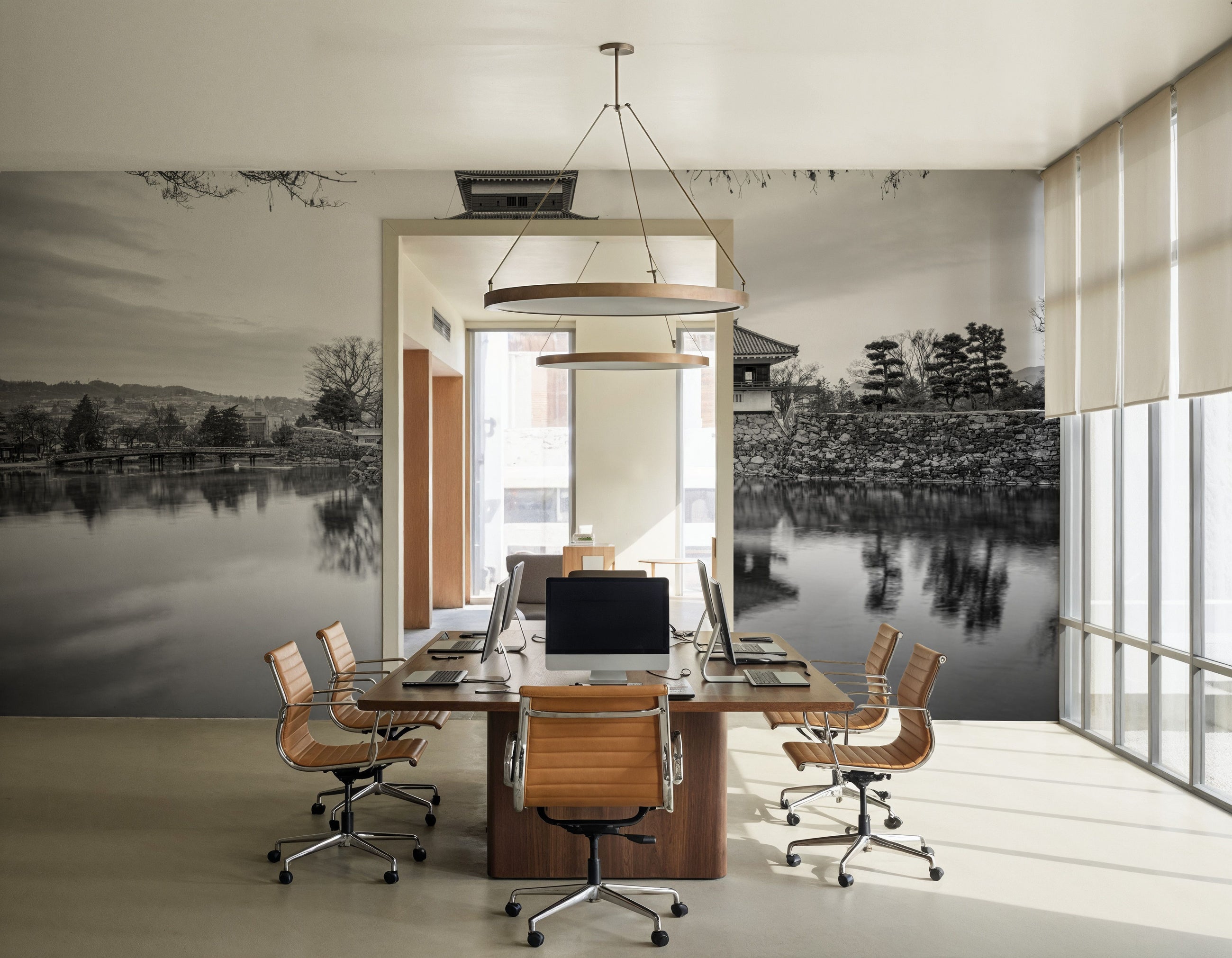Crow Castle Mural Wallpaper